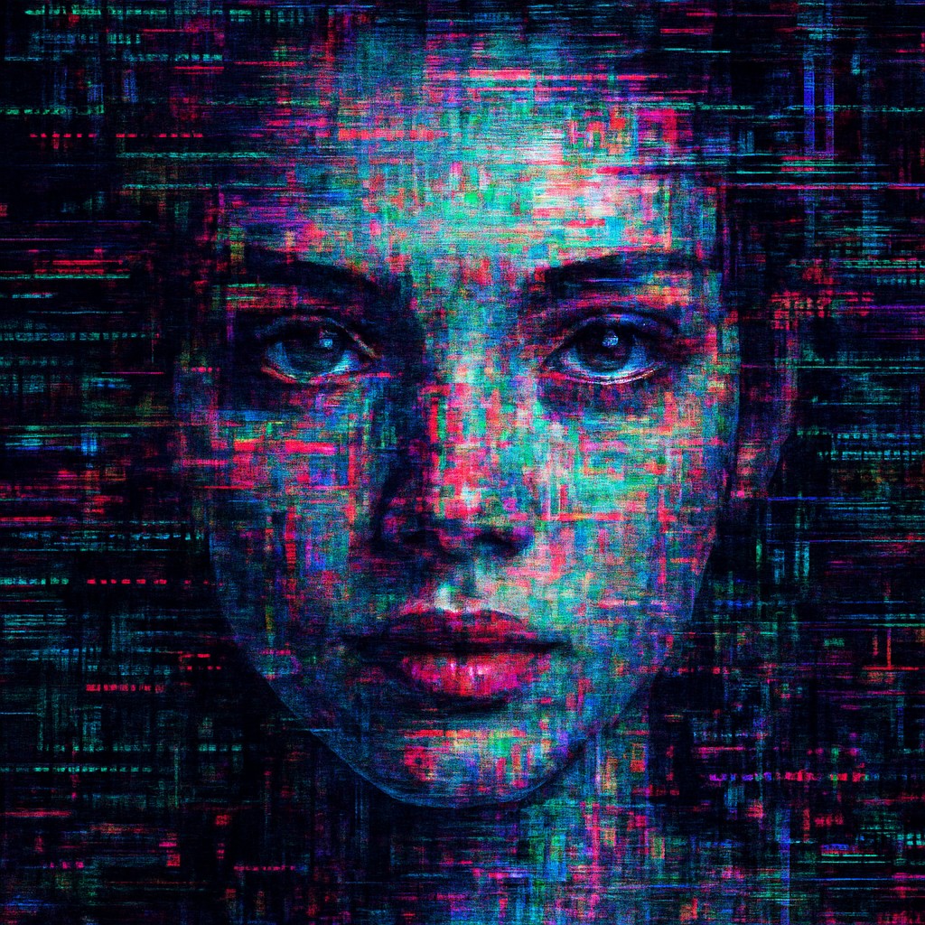 portrait of a person with expressive eyes