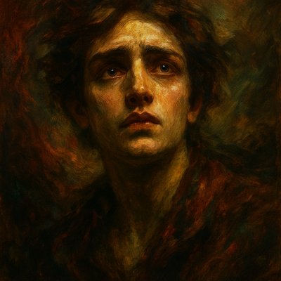 portrait of a person with expressive eyes