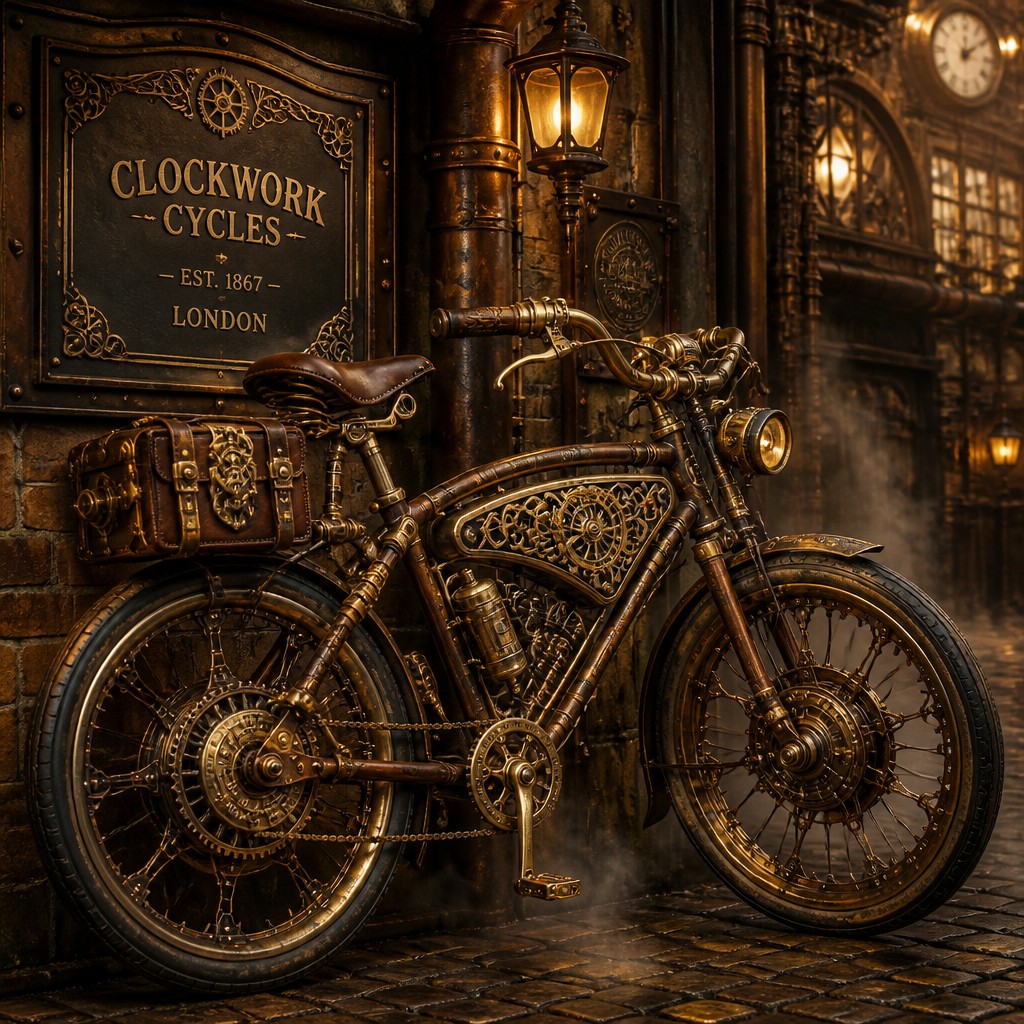 bicyle resting against a wall