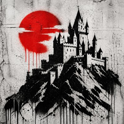majestic castle on a hilltop