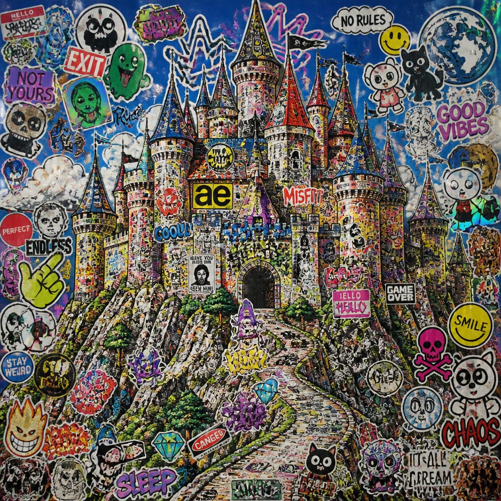 majestic castle on a hilltop