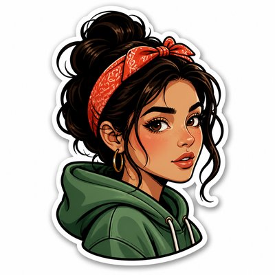 Die-Cut Sticker Design example