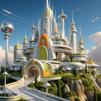 majestic castle on a hilltop