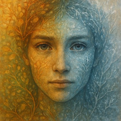 portrait of a person with expressive eyes