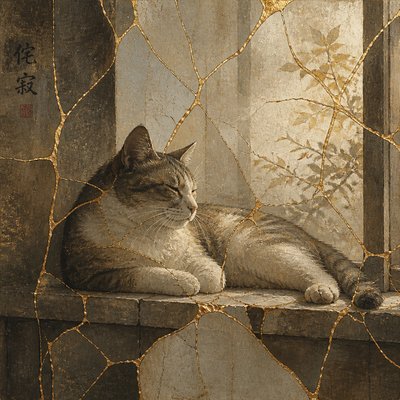 a cat lounging in a sunlit window