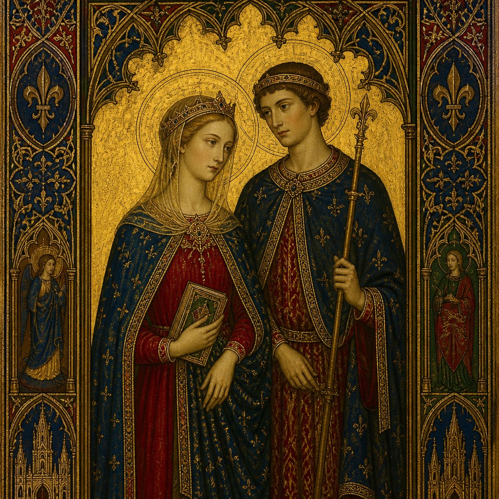 portrait of two people together