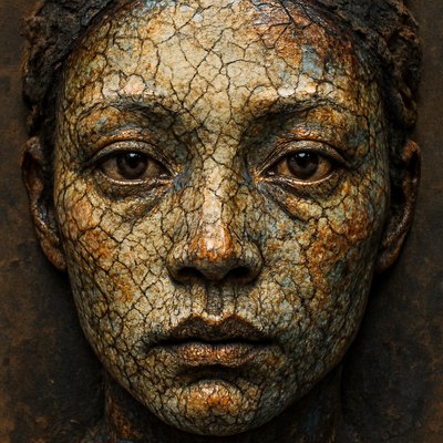 Japanese Raku Ceramic Art Style 1