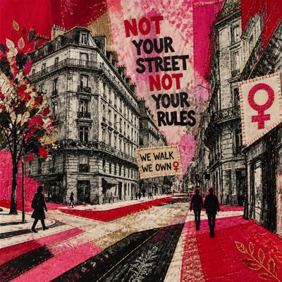 Feminist Art Style Style Transfer Example