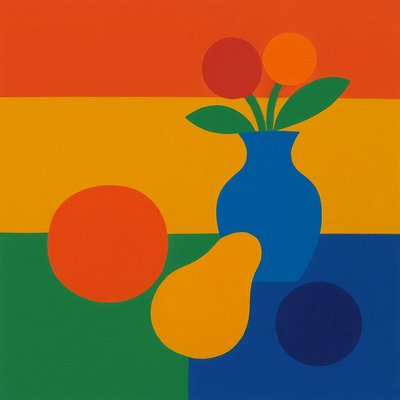 Color Field Painting Style 3