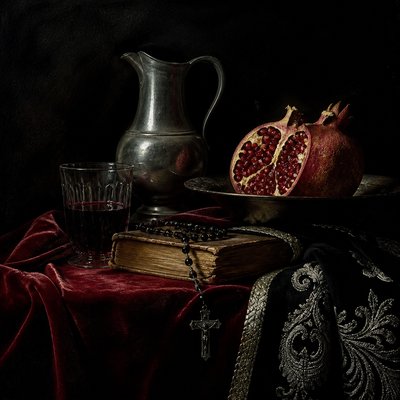 still life with everyday objects