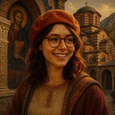 Kosovar Art Style Style Transfer Example