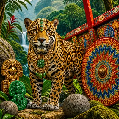animal standing in natural pose — Costa Rican Art Style