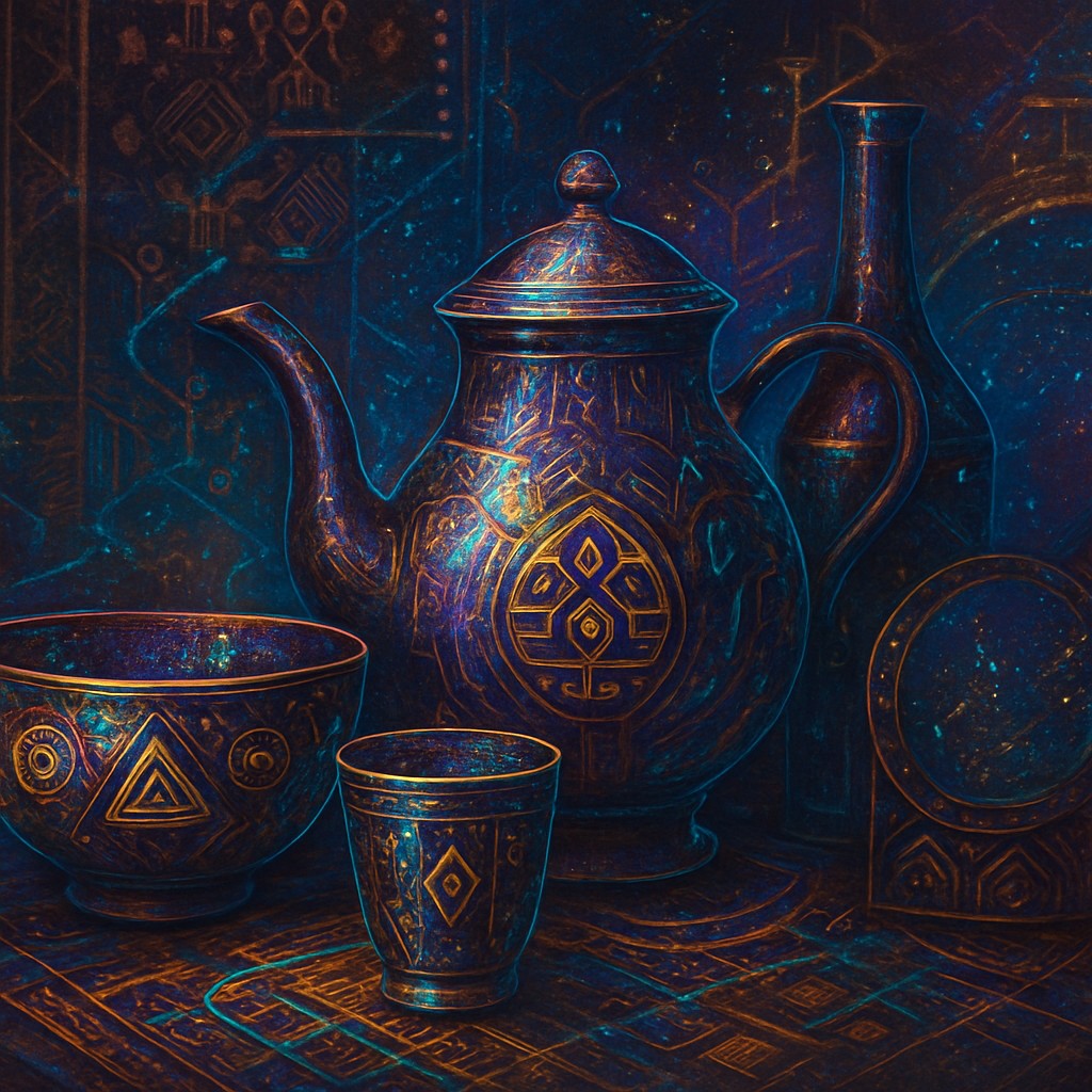 still life with everyday objects
