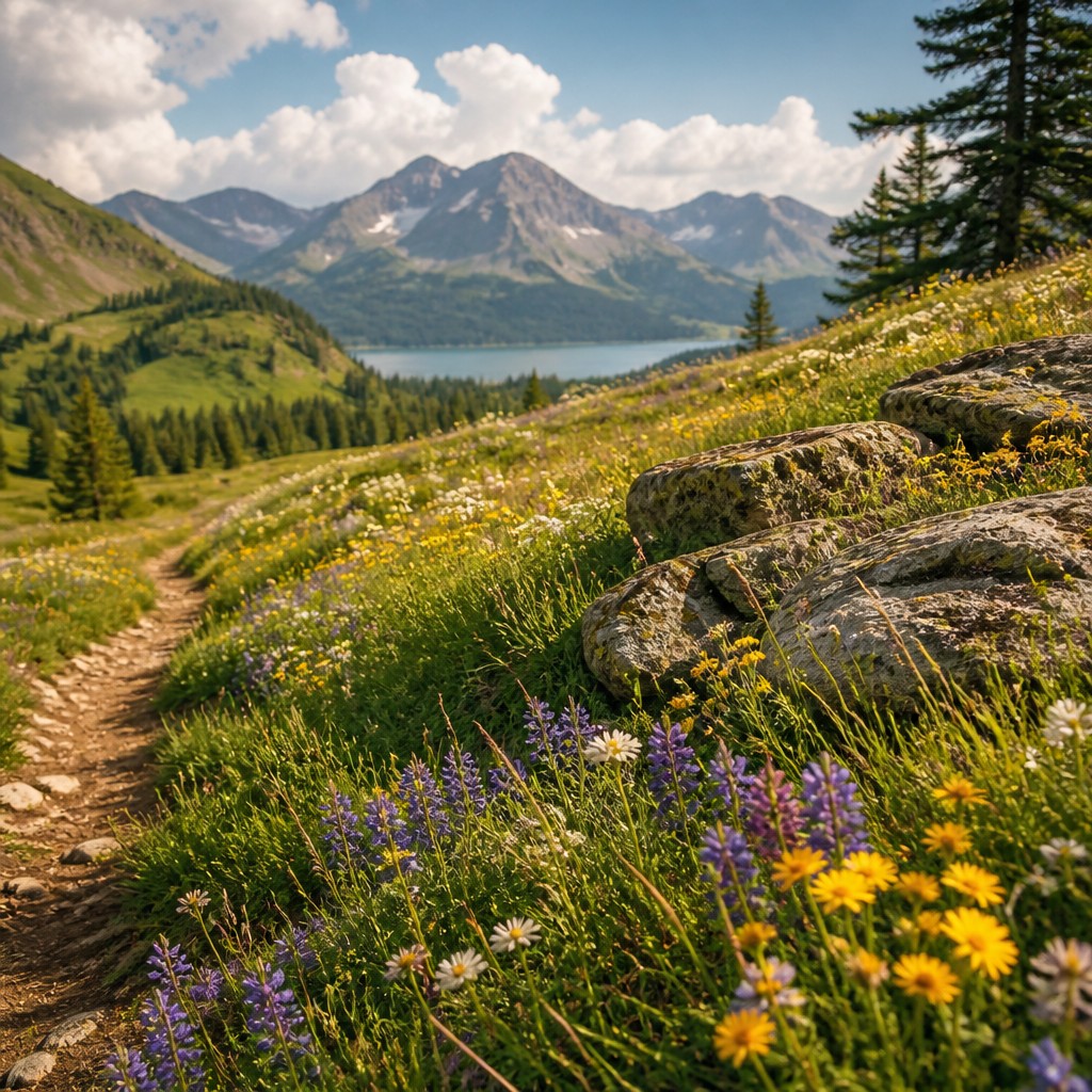 wide landscape with natural scenery — Naturecore Aesthetic