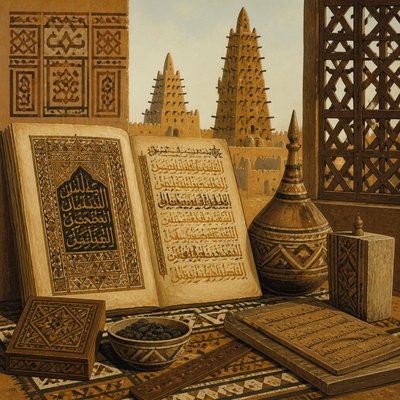 still life with everyday objects — Timbuktu Art Style