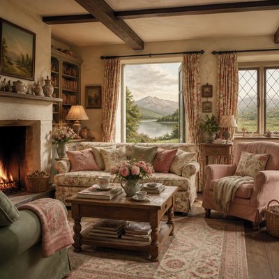 English Cottage Interior Design 2