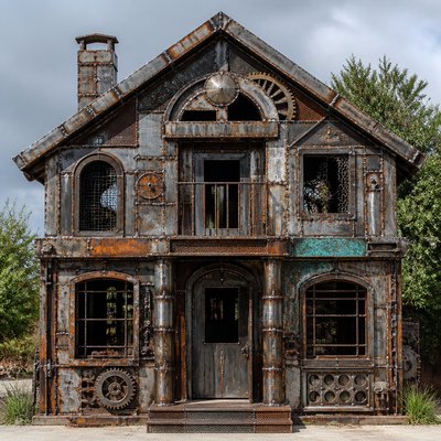 house with front view