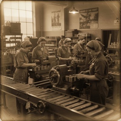 women working during world war 2