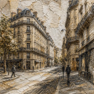 Actual Texture Art Style Style Transfer Example