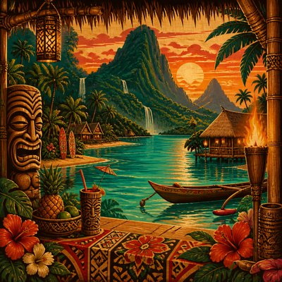 Tiki Aesthetic 2