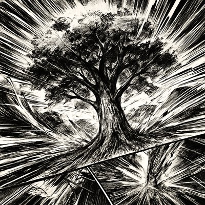 a tree in nature