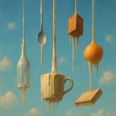 still life with everyday objects