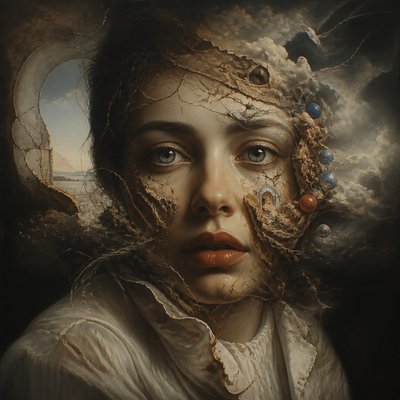 portrait of a person with expressive eyes