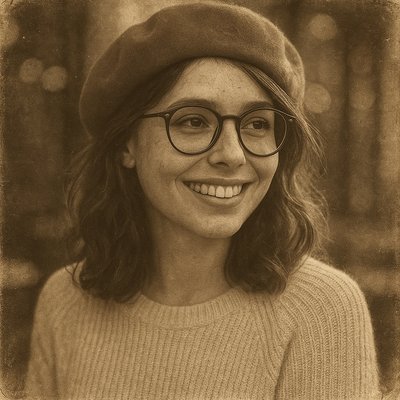 Sepia Memory Style Transfer Example