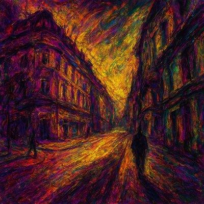 Psychological Portrait Expressionism Art Style Style Transfer Example