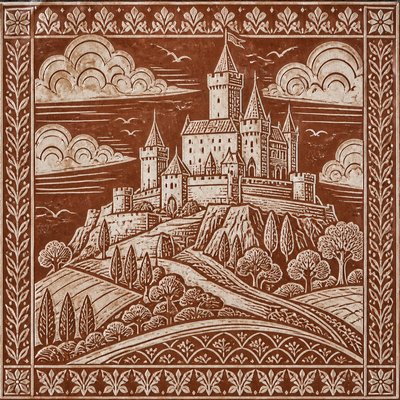 majestic castle on a hilltop