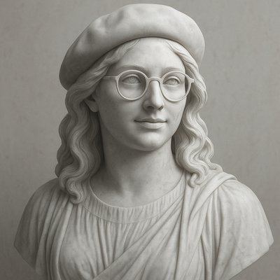 Classical Marble Sculpture Art Style Style Transfer Example