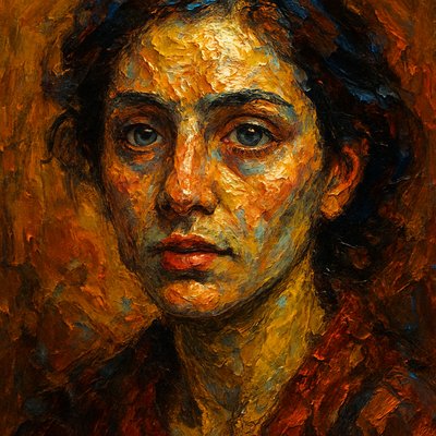 Oil Portrait Art Style 1