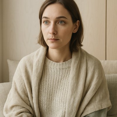 portrait of a person with expressive eyes