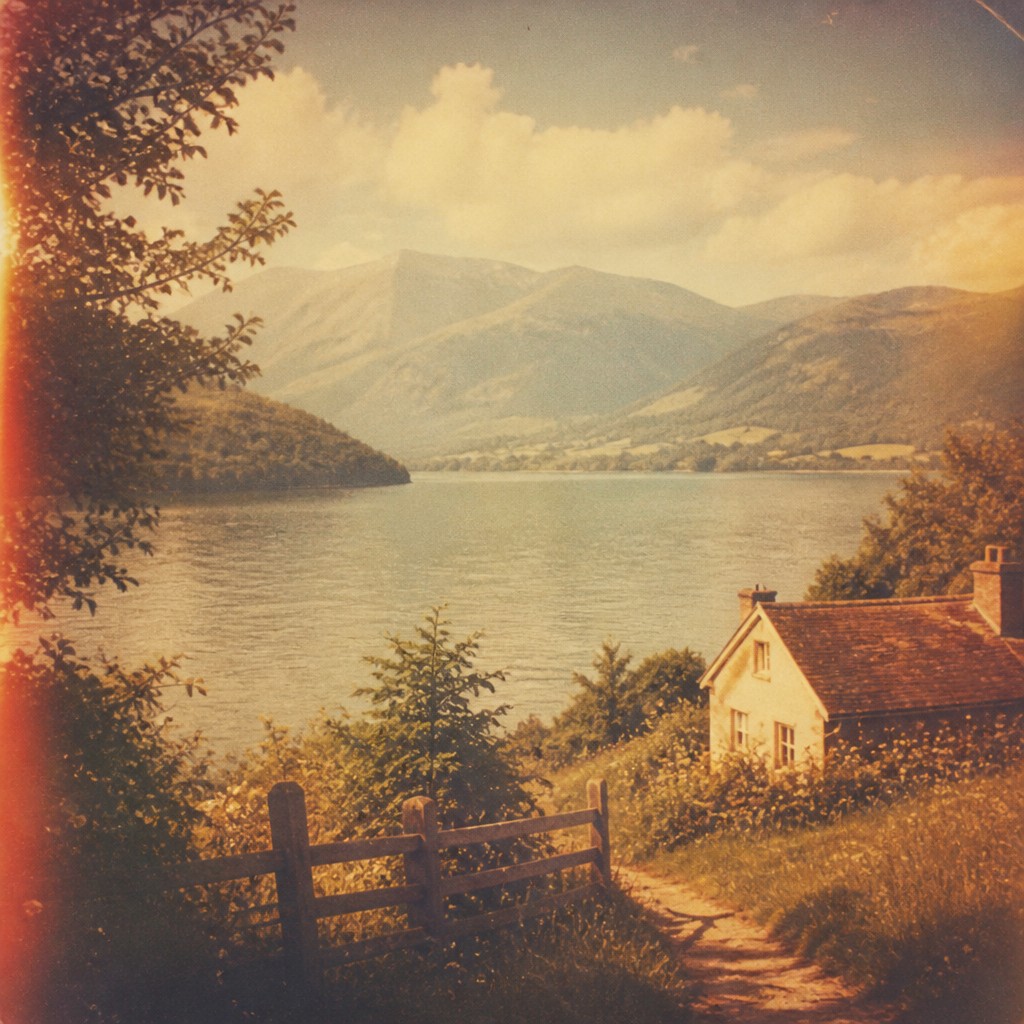 wide landscape with natural scenery — Nostalgiacore Aesthetic