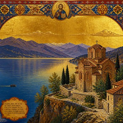 wide landscape with natural scenery