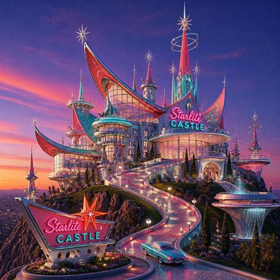 majestic castle on a hilltop