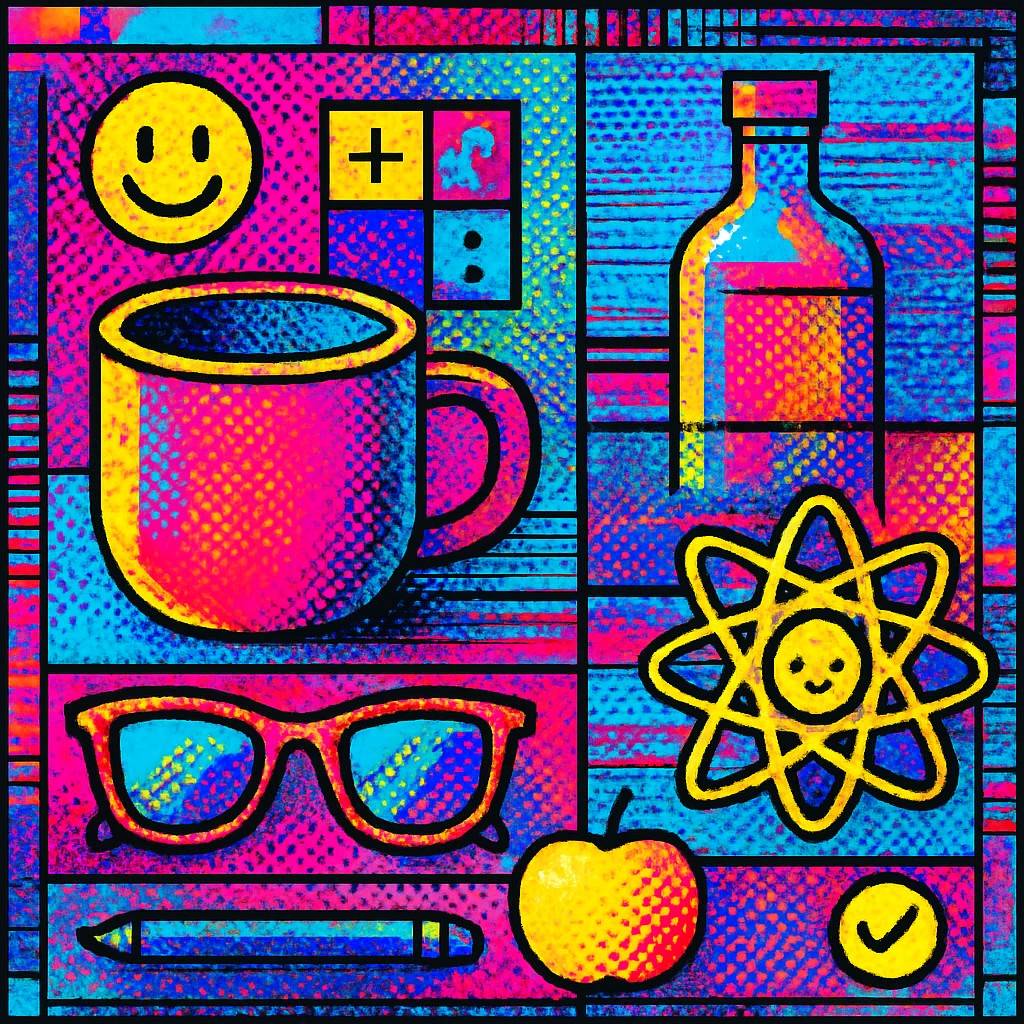 still life with everyday objects