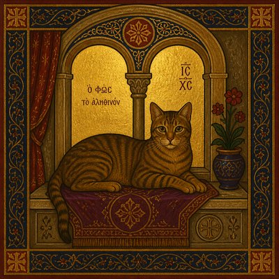 a cat lounging in a sunlit window