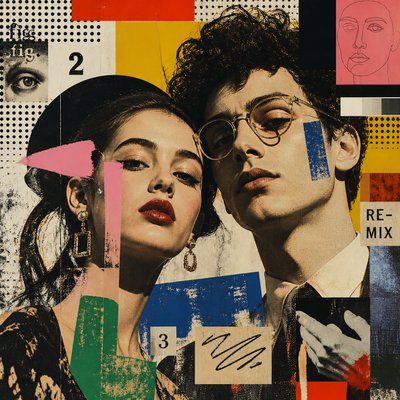portrait of two people together