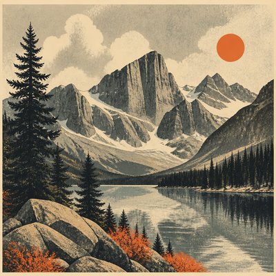 wide landscape with natural scenery