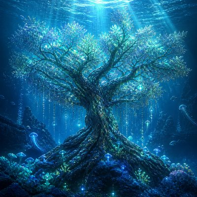 a tree in nature