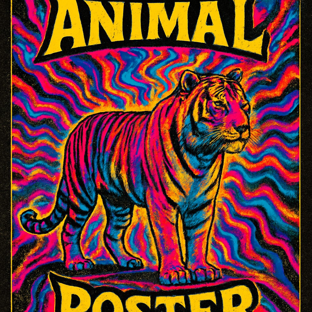 animal standing in natural pose