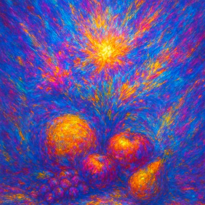 Spiritual Ecstasy Expressionism Art Style 3