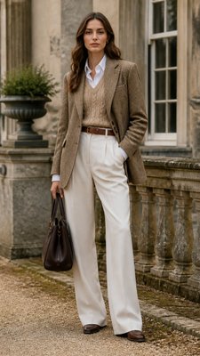 full-length portrait of an elegant figure