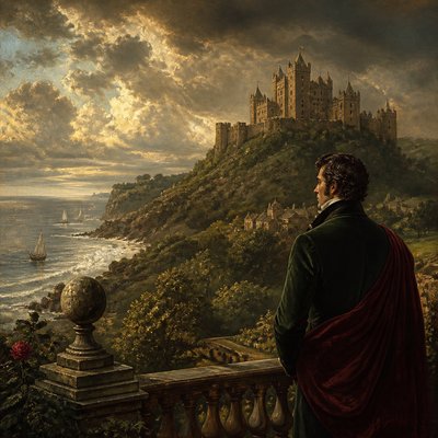 majestic castle on a hilltop