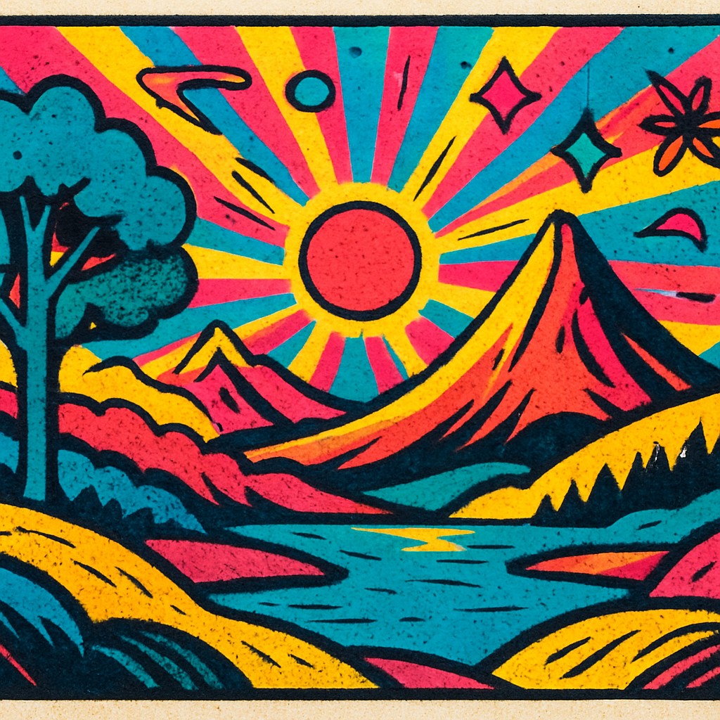 wide landscape with natural scenery