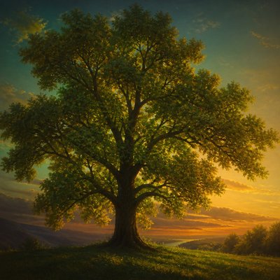 a tree in nature
