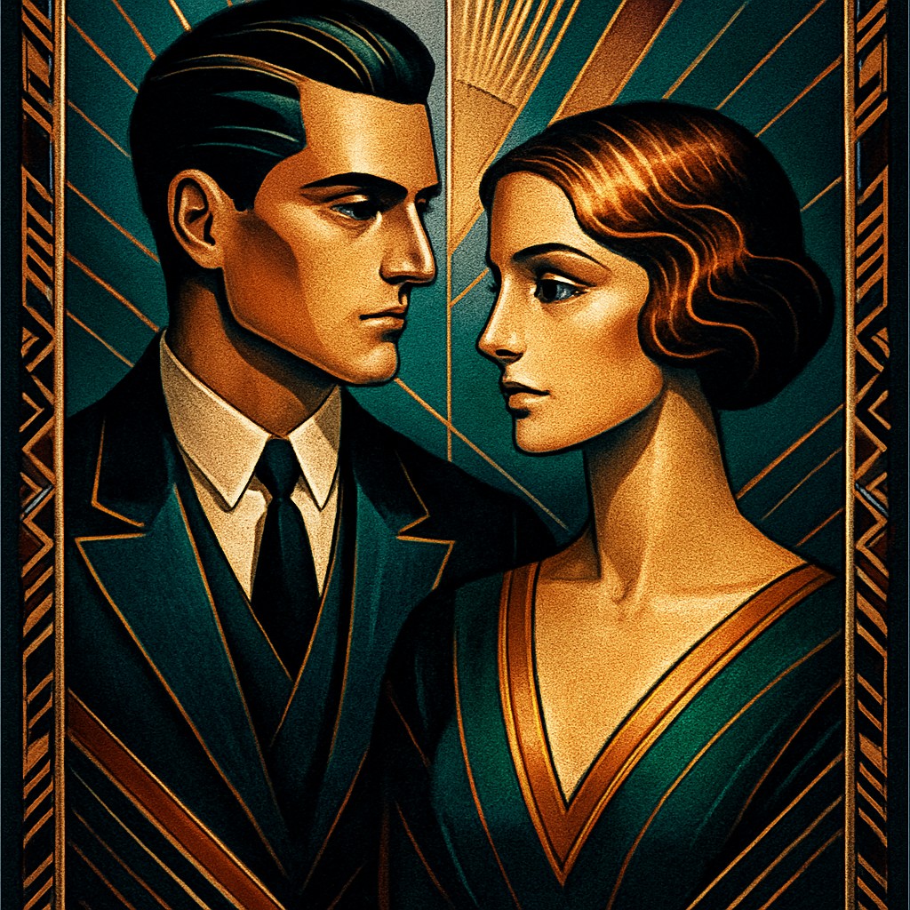 portrait of two people together