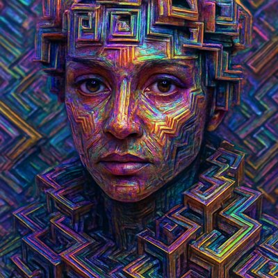 portrait of a person with expressive eyes