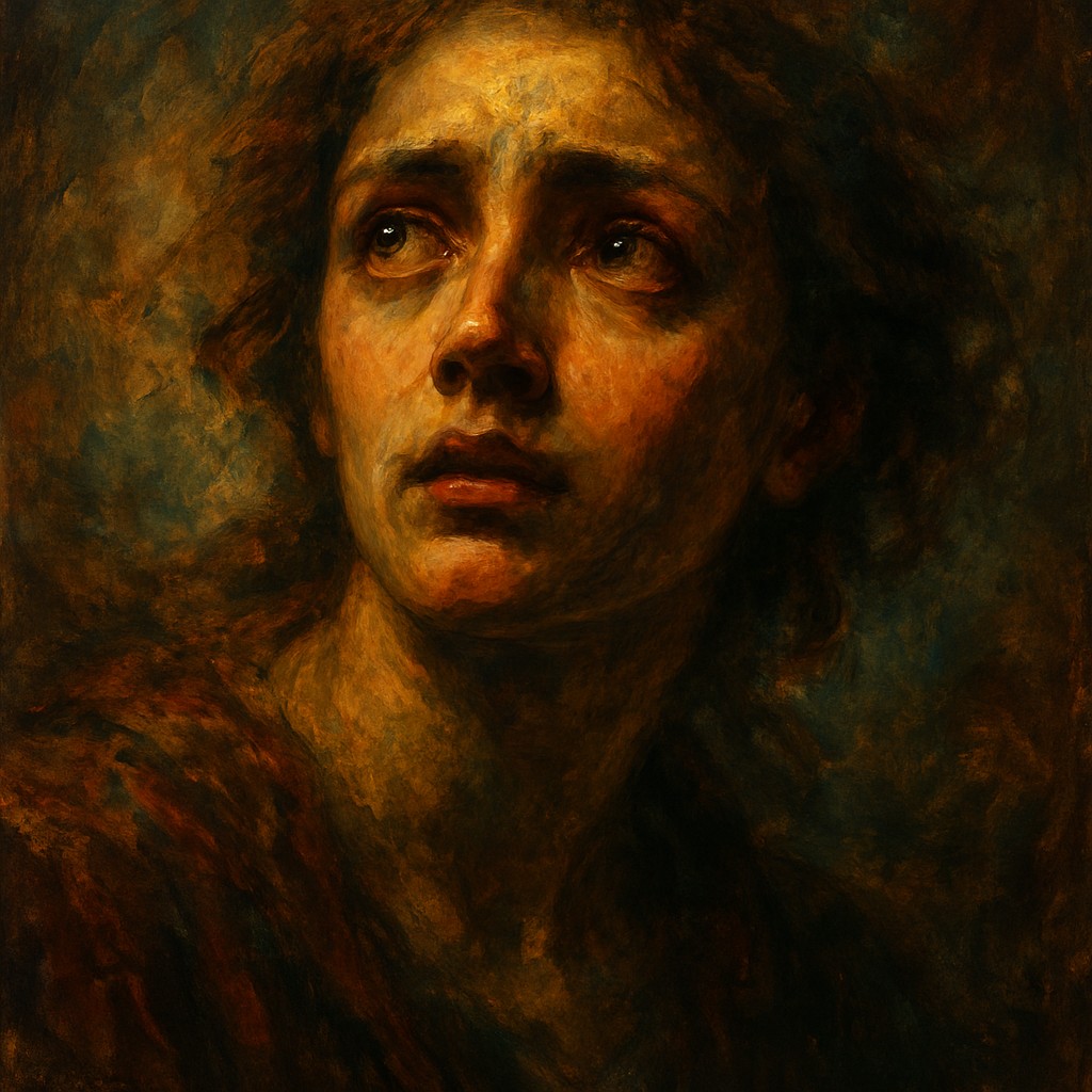 portrait of a person with expressive eyes